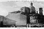 Ia facciata del Duomo di Padova dopo il bombardamento austriac